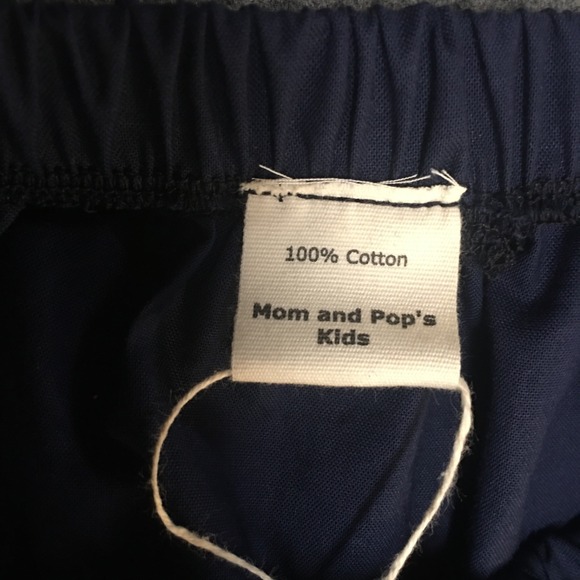 Skirt ORGANIC Girls 10/12 Midi Navy Blue Ruffle Tiered Cotton Mom and Pop's Kids - Picture 5 of 9